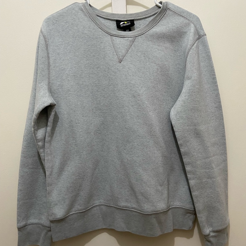 medium grey athletech crew neck